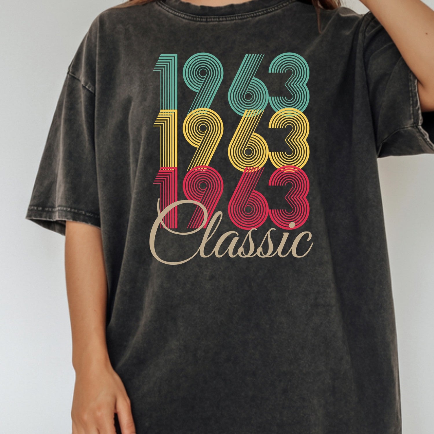 Vintage 1963 Classic T-Shirt – Retro Birthday Shirt, Vintage 1959 Gift for Men and Women 