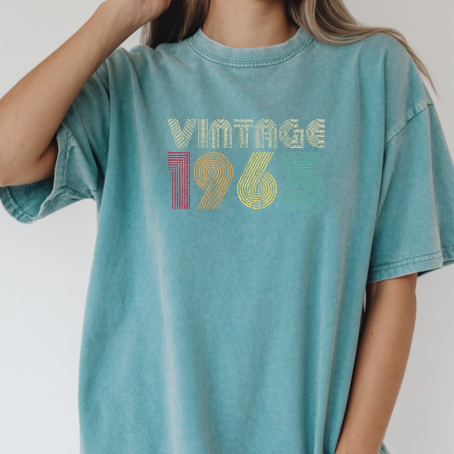 Vintage 1963 T-Shirt – Retro 1980 Birthday Shirt, Classic 80s Style Gift Tee 