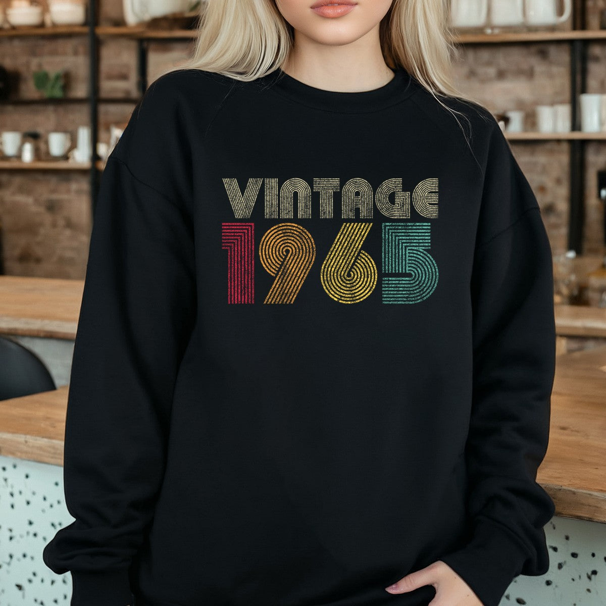 Vintage 1965 T-Shirt – Retro 1980 Birthday Shirt, Classic 80s Style Gift Tee 