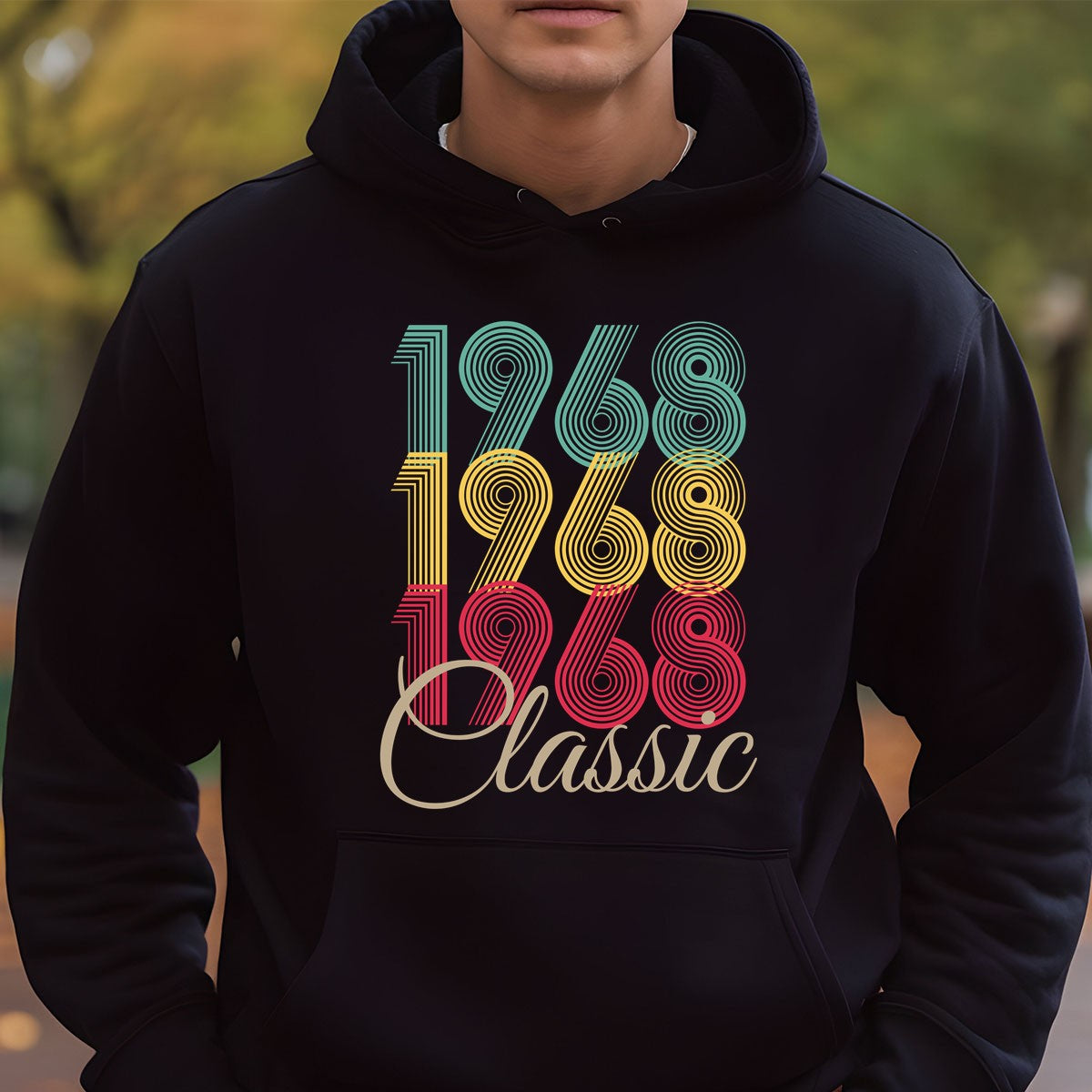 Vintage 1968 Classic T-Shirt – Retro Birthday Shirt, Vintage 1959 Gift for Men and Women 