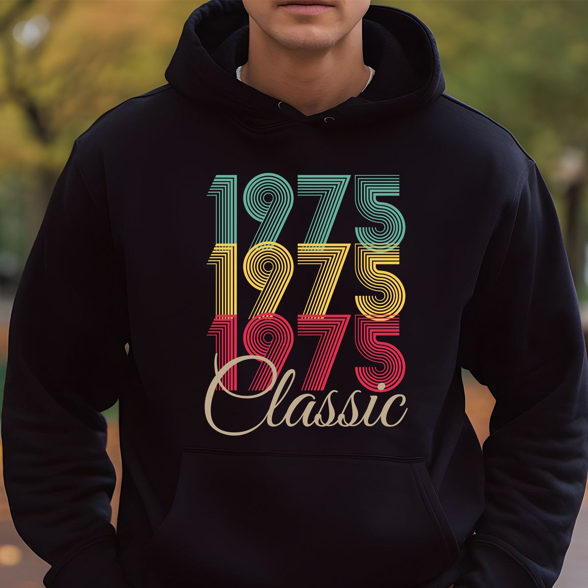 Vintage 1975 Classic T-Shirt – Retro Birthday Shirt, Vintage 1959 Gift for Men and Women 