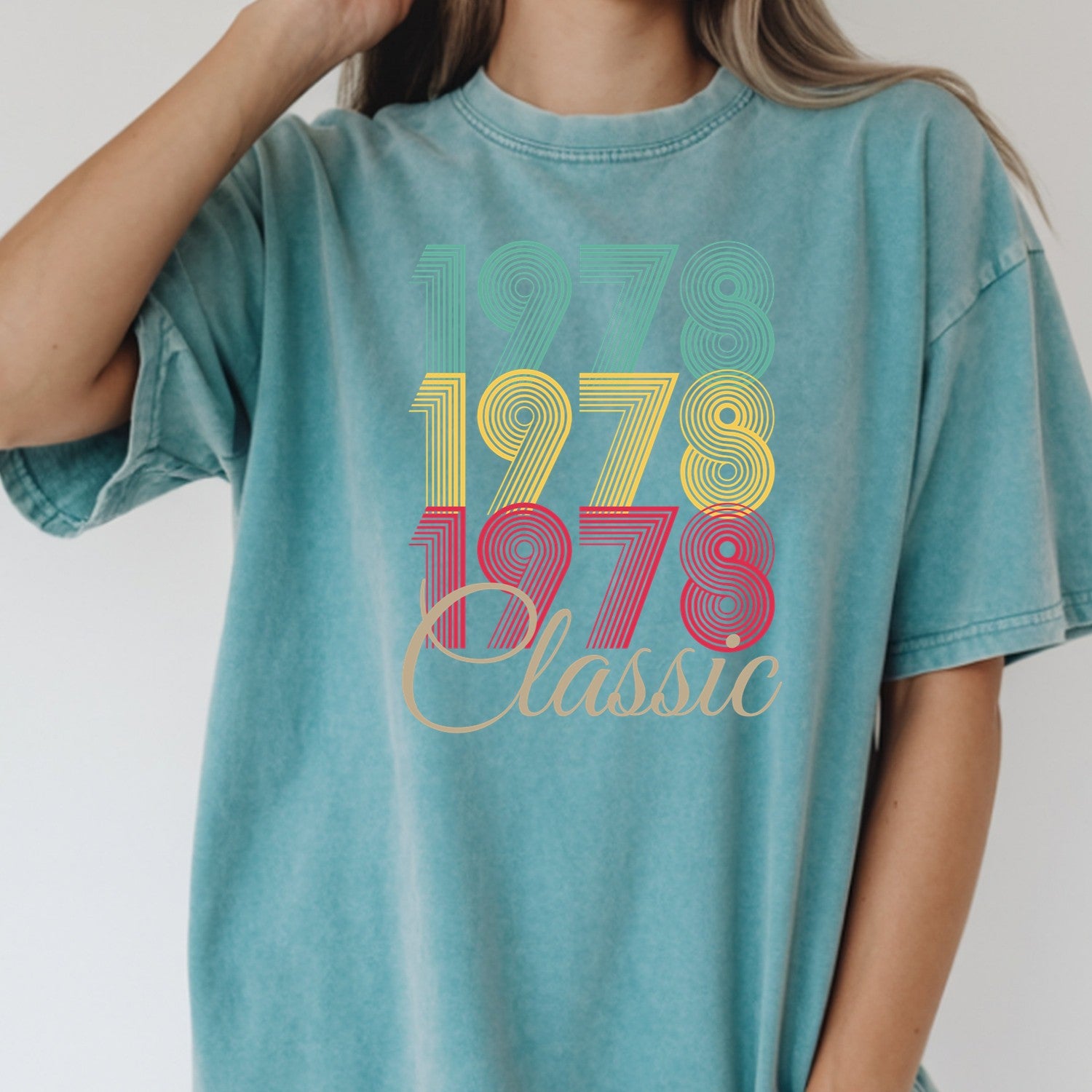 Vintage 1978 Classic T-Shirt – Retro Birthday Shirt, Vintage 1959 Gift for Men and Women 