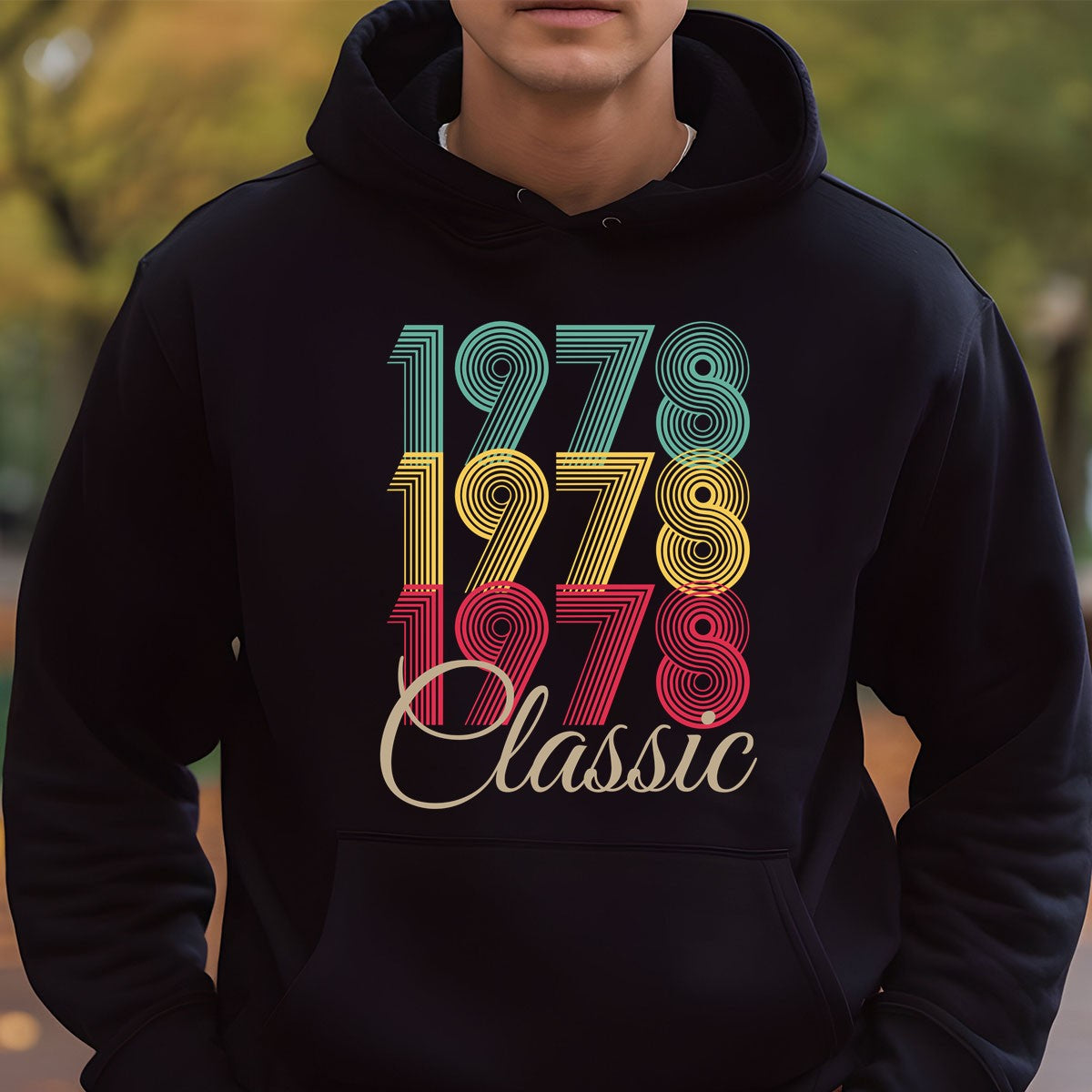 Vintage 1978 Classic T-Shirt – Retro Birthday Shirt, Vintage 1959 Gift for Men and Women 