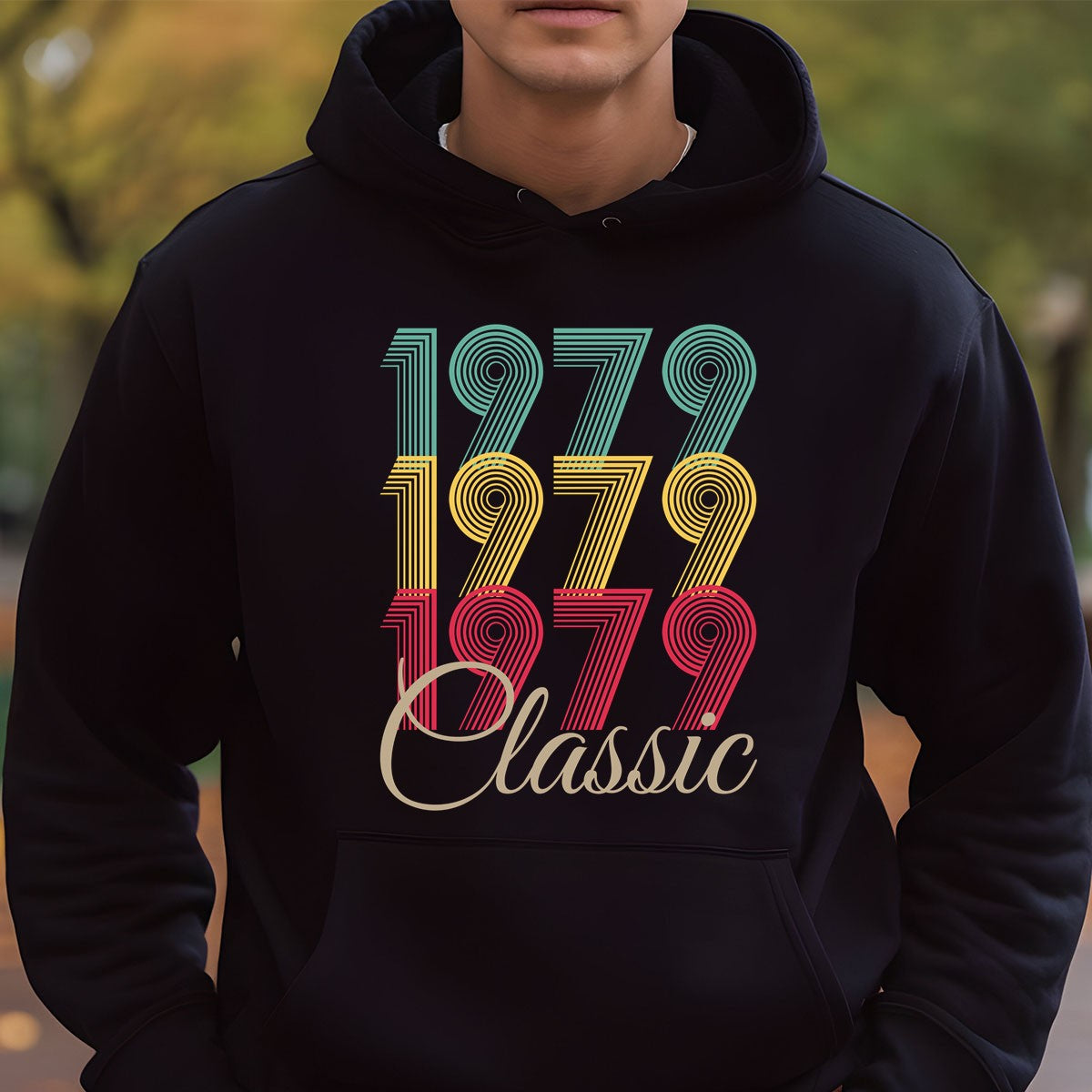 Vintage 1979 Classic T-Shirt – Retro Birthday Shirt, Vintage 1959 Gift for Men and Women 