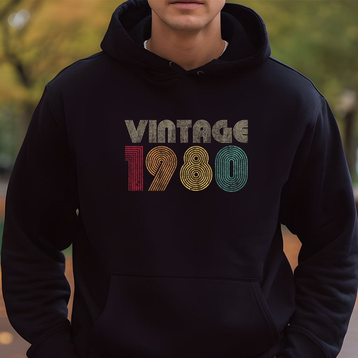 Vintage 1980 T-Shirt – Retro 1980 Birthday Shirt, Classic 80s Style Gift Tee 