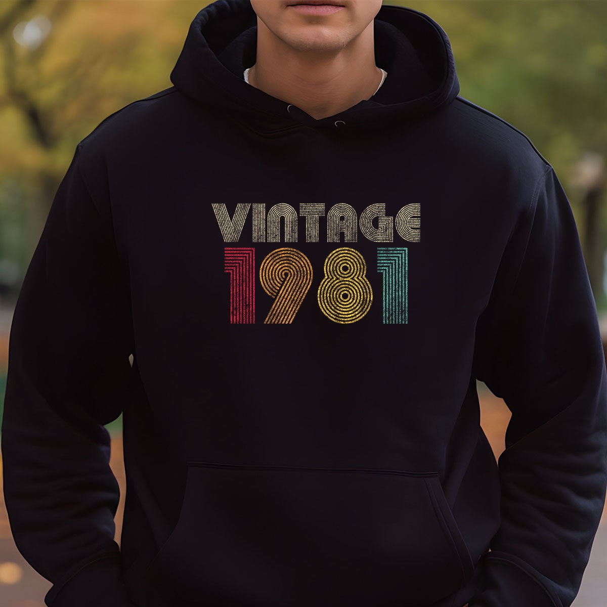 Vintage 1981 T-Shirt – Retro 1980 Birthday Shirt, Classic 80s Style Gift Tee 