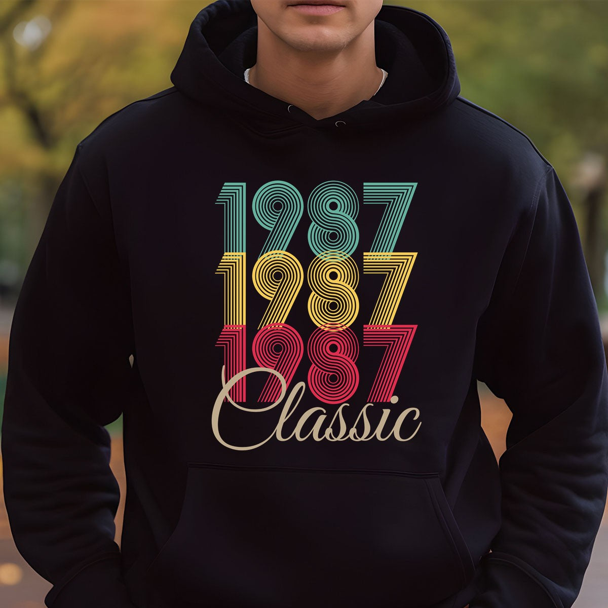 Vintage 1987 Classic T-Shirt – Retro Birthday Shirt, Vintage 1959 Gift for Men and Women 