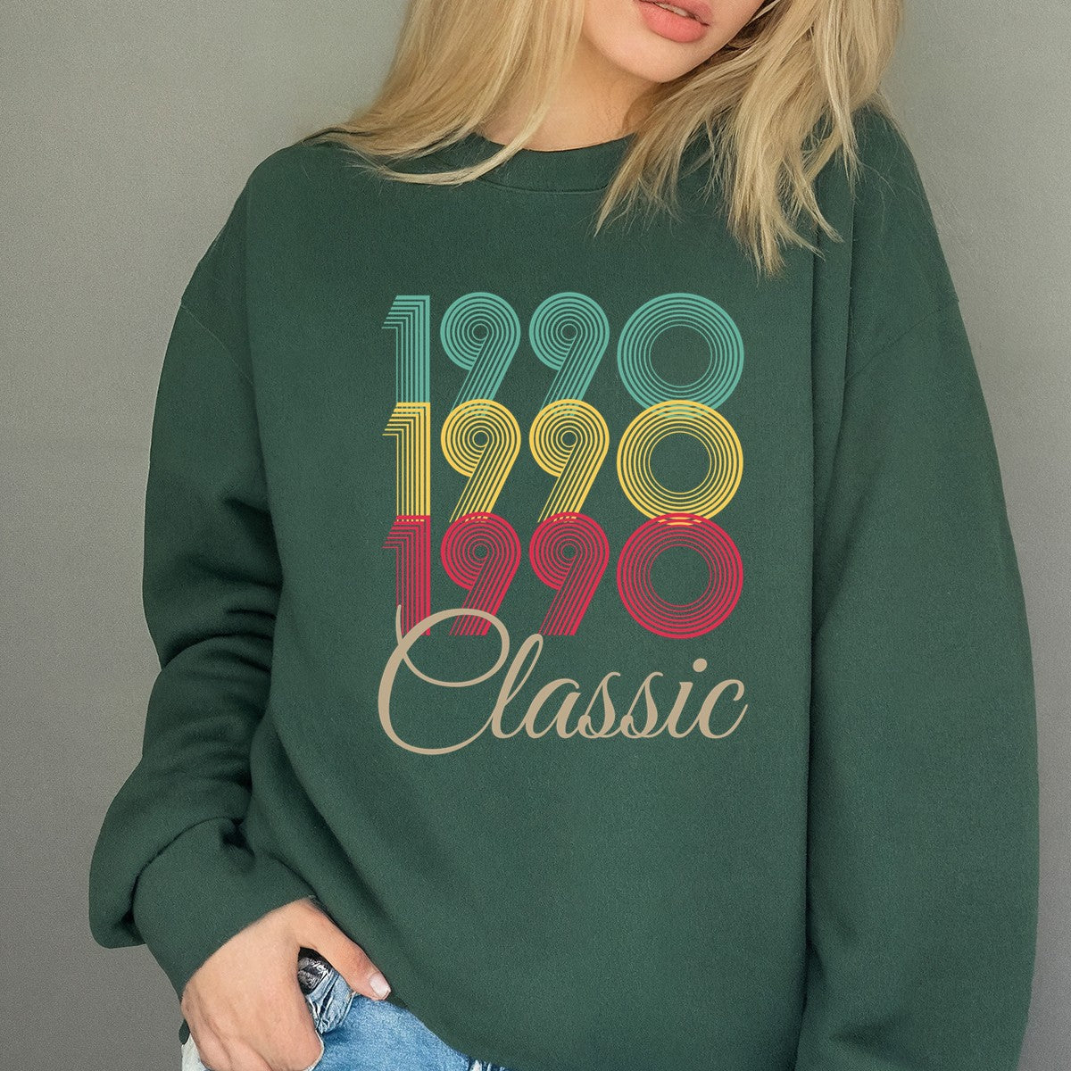 Vintage 1990 Classic T-Shirt – Retro Birthday Shirt, Vintage 1959 Gift for Men and Women 
