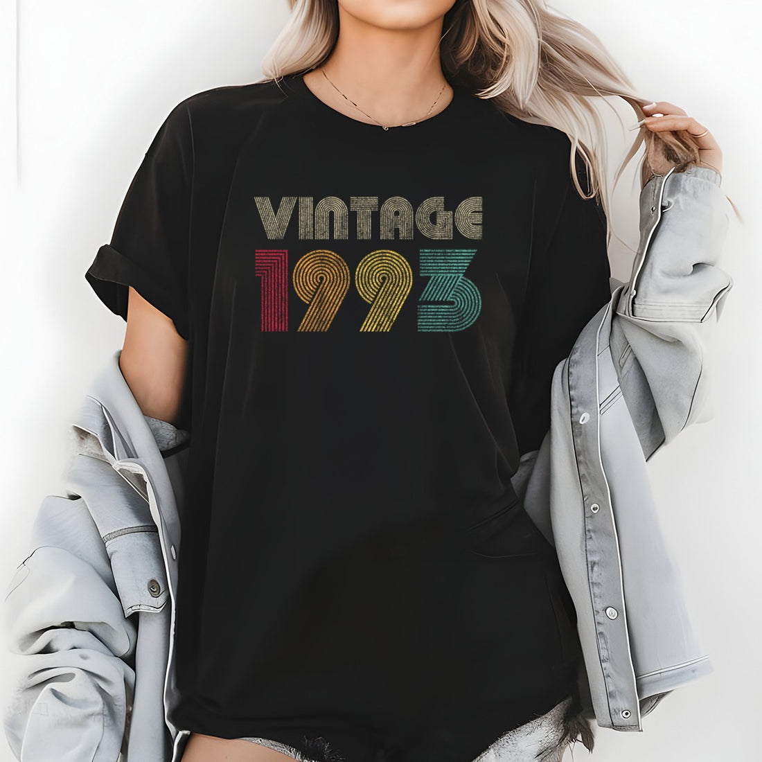 Vintage 1993 T-Shirt – Retro 1980 Birthday Shirt, Classic 80s Style Gift Tee 