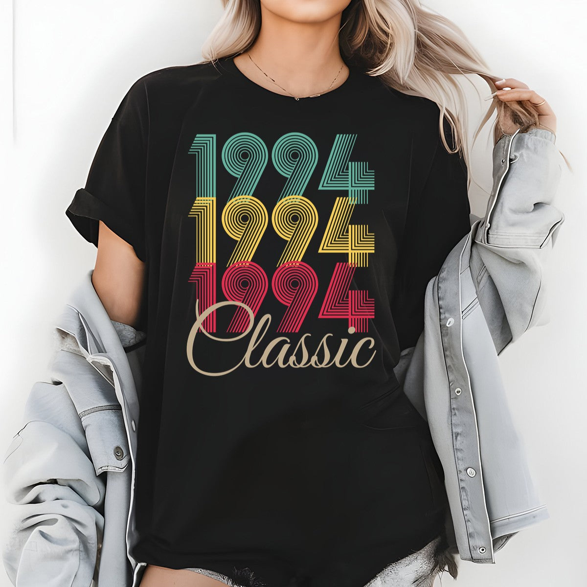 Vintage 1994 Classic T-Shirt – Retro Birthday Shirt, Vintage 1959 Gift for Men and Women 