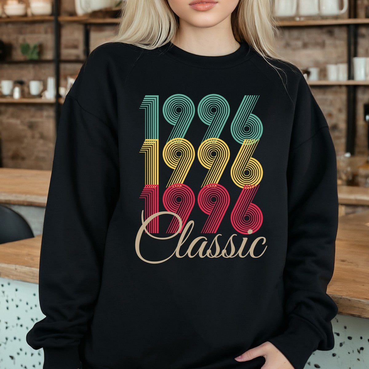 Vintage 1996 Classic T-Shirt – Retro Birthday Shirt, Vintage 1959 Gift for Men and Women 